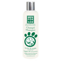 Menforsan Argan Oil and Proteins Shampoo - Увлажняющий шампунь с аргановым маслом и протеинами шелка для собак (300 мл) в E-ZOO