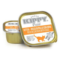 Kippy Pate Kitten Chicken Eggs - Вологий корм з куркою та яйцями для кошенят (паштет) (90 г) в E-ZOO