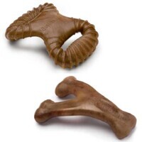 Benebone Tiny 2-Pack - Набір жувальних іграшок Важіль+Дентал зі смаком бекону для собак дрібних порід (Tiny / 2 шт.) в E-ZOO