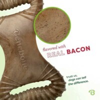 Benebone Tiny 2-Pack - Набор жевательных игрушек Рычаг+Дентал со вкусом бекона для собак мелких пород (Tiny / 2 шт.) в E-ZOO фото №7 Benebone Tiny 2-Pack - Набор жевательных игрушек Рычаг+Дентал со вкусом бекона для собак мелких пород (Tiny / 2 шт.) в E-ZOO