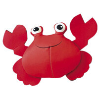Nobby Crab Floating - Игрушка Плавающий краб с пищалкой для собак (12 см) в E-ZOO