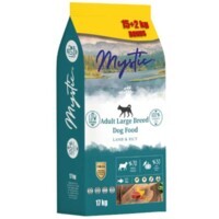 Mystic Adult Large Breed Dog Food - Беззерновий сухий корм з ягням та рисом для дорослих собак великих порід (15 кг+2 кг) в E-ZOO