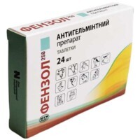 Фензол-250 Укрзооветпромпостач - Противопаразитарные таблетки для животных (24 шт.) в E-ZOO