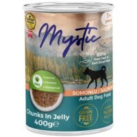 Mystic Jelly - Консервований корм шматочки лосося в желе для собак (400 г) в E-ZOO