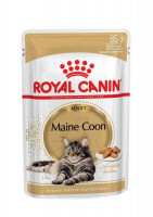 Royal Canin (Роял Канин) Maine Coon Adult - Консервированный корм для взрослых кошек породы Мейн-Кун (кусочки в соусе)