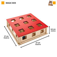 Ferplast (Ферпласт) Magic Box - Деревянная игрушка для кошек - Фото 3