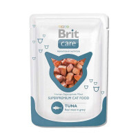 Brit Care (Бріт Кеа) Cat Tuna pouch - Вологий корм з тунцем для дорослих котів (паучі) в E-ZOO