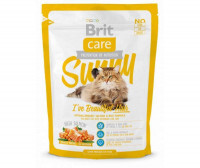 Brit Care (Бріт Кеа) Sunny - Сухий корм з лососем і рисом для дорослих котів, здоров'я шкіри і краса шерсті (400 г) в E-ZOO