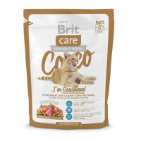 Brit Care (Бріт Кеа) Cocco - Сухий корм з качкою і лососем для дорослих котів з чутливим травленням (400 г) в E-ZOO
