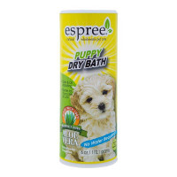 Espree (Эспри) Puppy Dry Bath - Сухой шампунь с протеинами овса и пищевой содой для щенков (170 г) в E-ZOO