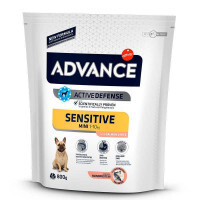 Advance (Эдванс) Dog Sensitive Mini Salmon - Сухой корм с лососем для взрослых собак маленьких пород с чувствительным пищеварением (800 г) в E-ZOO