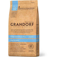 Grandorf (Грандорф) Holistic White Fish & Brown Rice All Breeds - Сухой корм с белой рыбой и рисом для взрослых собак всех пород (3 кг)