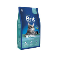 Brit Premium (Брит Премиум) Cat Sensitive - Сухой корм с ягненком для кошек с чувствительным пищеварением (300 г)