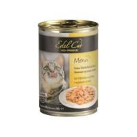 Edel Cat (Эдель Кэт) Menu - Консервированный корм с мясом курицы и утки для кошек (400 г) в E-ZOO