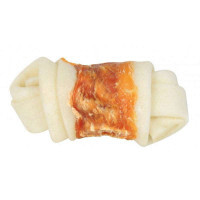 Trixie (Трикси) Knotted Chicken Chewing Bone - Кость для чистки зубов с курятиной, лакомство для собак (5x70 г (5 см))