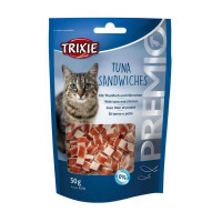Trixie (Трикси) PREMIO Tuna Sandwiches - Лакомство с тунцом и птицей для котов (50 г) в E-ZOO