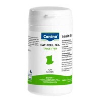Canina (Канина) Cat FELL O.K - Универсальная добавка в таблетках с биотином для кошек (100 шт.) в E-ZOO