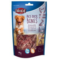 Trixie (Тріксі) PREMIO Rice Duck Bones - Ласощі снеки з качкою і рисом для собак (80 г) в E-ZOO