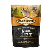 Carnilove (Карнилав) Salmon & Turkey for Large Breed Adult Dogs - Сухой корм с лососем и мясом индейки для взрослых собак крупных пород (12 кг)