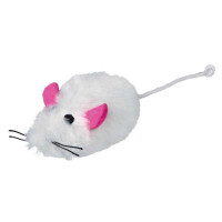 Trixie (Трикси) Мышь плюшевая с пищалкой для котов (9 см) в E-ZOO