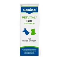 Canina (Каніна) PETVITAL Bio-Aktivator - Рідка добавка для зміцнення імунітету котів і собак (20 мл) в E-ZOO