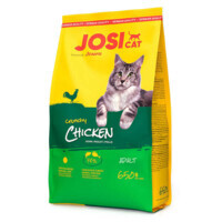 JosiCat (ЙозіКет) by Josera Crunchy Chicken - Сухий корм з ніжним м'ясом домашньої птиці для котів (650 г) в E-ZOO