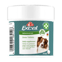 8in1 (8в1) Excel Deter - Таблетки від копрофагії для собак та цуценят (100 шт./уп.) в E-ZOO