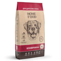 Home Food (Хоум Фуд) Сухой корм «Говядина» для взрослых собак (10 кг) в E-ZOO
