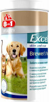 8in1 (8в1) Vitality Excel Brewers Yeast - Вітамінна добавка для собак, що підтримує здоров'я шкіри і шерсті (260 шт.) в E-ZOO