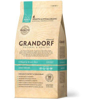Grandorf (Грандорф) Probiotics 4 Meat & Brown Rice INDOOR - Сухой корм с 4 видами мяса и рисом для взрослых, домашних котов (400 г)