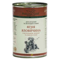 Hubertus Gold (Хубертус Голд) - Консервированный корм Ягненок и Говядина для щенков и молодых собак (400 г) в E-ZOO
