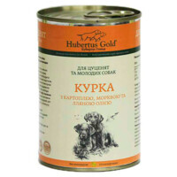Hubertus Gold (Хубертус Голд) - Консервований корм курка з картоплею і морквою для цуценят і молодих собак (400 г) в E-ZOO