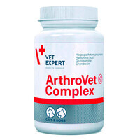 VetExpert (ВетЕксперт) ArthroVet Complex - Посилений комплекс для здоров'я хрящів та суглобів собак і котів (90 шт.) в E-ZOO