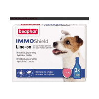 Beaphar (Беафар) IMMO Shield - Противопаразитарные капли для собак с диметиконом (менее 15 кг)