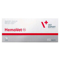 VetExpert (ВетЕксперт) HemoVet - Вітамінно-мінеральний препарат проти анемії для собак (60 шт./уп) в E-ZOO