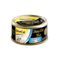 GimCat (ДжимКэт) ShinyCat Filet - Консервированный корм с филе тунца для котов (70 г) в E-ZOO