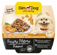 GimDog (ДжимДог) LITTLE DARLING Fruity Menu - Рагу с ягненком, абрикосом и овощами для собак мелких пород (100 г) в E-ZOO
