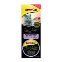 GimCat (ДжимКэт) Pate Deluxe - Консервированный корм - паштет с кусочками печени для котов (3х21 г) в E-ZOO