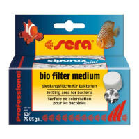 Sera (Сера) Siporax Mini - Наполнитель биологический для внутренних и внешних фильтров (35 г) в E-ZOO