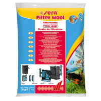 Sera (Сера) Filter Wool - Вата для фильтров очищения воды (500 г) в E-ZOO