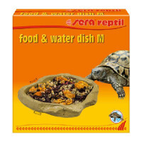 Sera (Сера) Reptil Food+Water Dish M - Миска для кормления рептилий (19х2,5х17 см)