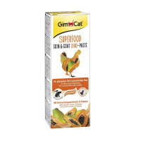 GimCat (ДжимКет) Superfood Skin&Coat Duo-Paste - Дуо-паста для шкіри та шерсті з куркою та папайею (50 г) в E-ZOO