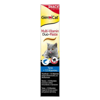 GimCat (ДжимКэт) Multi-Vitamin Tuna & Vitamins Duo-Paste - Мультивитаминная паста для котов с тунцом (50 г) в E-ZOO