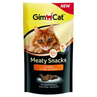GimСat (ДжимКет) Meaty Snacks - Смаколик з куркою і таурином для котів (35 г) в E-ZOO