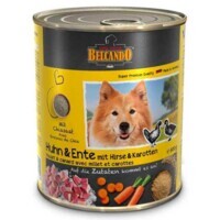 Belcando (Белькандо) Консервований корм з куркою, качкою, пшоном і морквою для дорослих собак (800 г) в E-ZOO