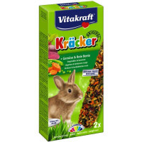 Vitakraft (Вітакрафт) Kracker Original + vegetables - Крекери для кроликів з овочами (2 шт./уп.) в E-ZOO
