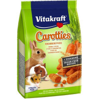 Vitakraft (Вітакрафт) Carrotties - Ласощі для великих гризунів з морквою і злаками (100 г) в E-ZOO