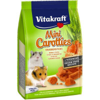 Vitakraft (Вітакрафт) Mini Carotties - Ласощі для дрібних гризунів з морквою і злаками (100 г) в E-ZOO