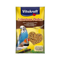 Vitakraft (Вітакрафт) Lebertran Perlen - Вітамінна добавка для папуг з риб'ячим жиром (20 г) в E-ZOO