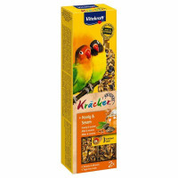 Vitakraft (Витакрафт) Kracker Original Honey&Sesame - Крекер с мёдом и кунжутом для маленьких африканских попугаев (2 шт./уп.)